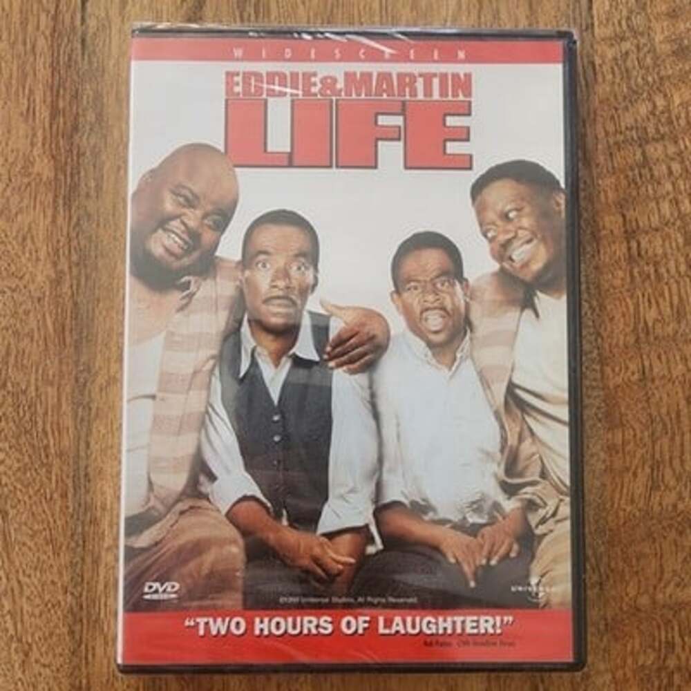 Life DVD Widescreen 1999 Eddie Murphy Martin Lawrence Sealed Universal Comedy
